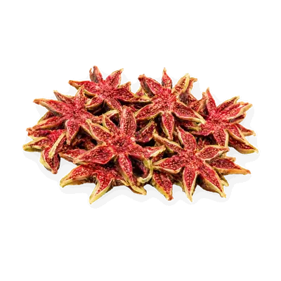 Dried fig — star cut – image from our product catalogue